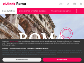'disfrutaroma.com' screenshot