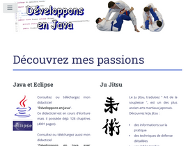 'jmdoudoux.fr' screenshot