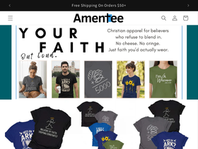 amentee.com homepage screenshot