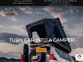 Centorioutdoors homepage screenshot