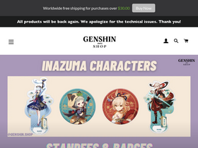 'genshin.shop' screenshot