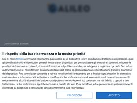 'galileonet.it' screenshot