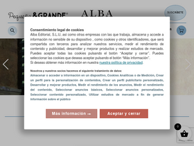 'albaeditorial.es' screenshot