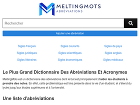 'meltingmots.com' screenshot