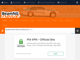 'beamngdrivemods.com' screenshot