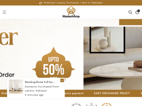 homevirsa.com homepage screenshot