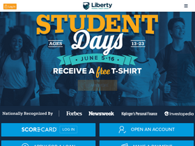 'libertyfcu.org' screenshot