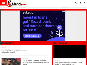 'mandynews.com' screenshot