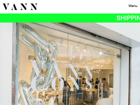 vannjewellery.com homepage screenshot