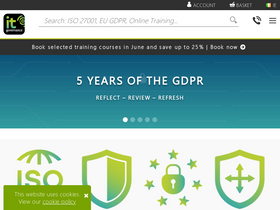 'itgovernance.eu' screenshot