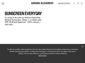 'grownalchemist.com' screenshot