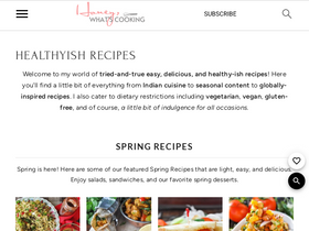 'honeywhatscooking.com' screenshot