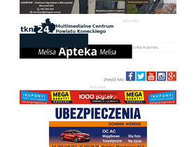 'tkn24.pl' screenshot