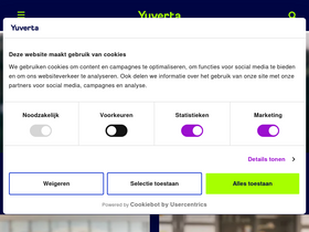 'yuverta.nl' screenshot