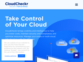 'cloudcheckr.com' screenshot