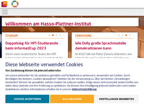 'hpi.de' screenshot