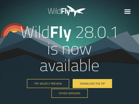 'wildfly.org' screenshot
