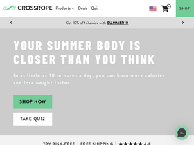 'crossrope.com' screenshot