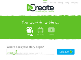 'socreate.it' screenshot