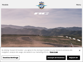 'mvagusta.com' screenshot
