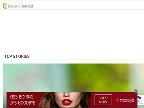 'dailyemerald.com' screenshot