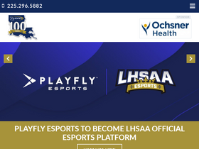 'lhsaa.org' screenshot