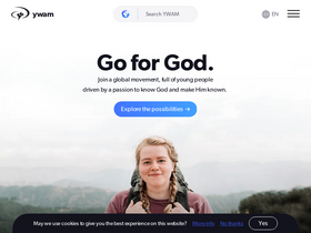 'ywam.org' screenshot