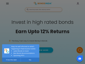 'bondsindia.com' screenshot