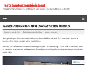 'laststandonzombieisland.com' screenshot