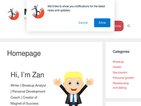 'magnetofsuccess.com' screenshot