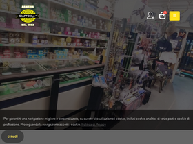 'armeriaciaffoni.it' screenshot
