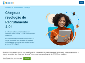 'vagasinternasnovotemporh.selecty.com.br' screenshot