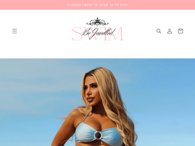 bejewelledswim.com homepage screenshot
