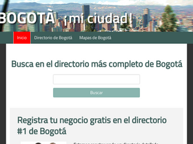 'bogotamiciudad.com' screenshot