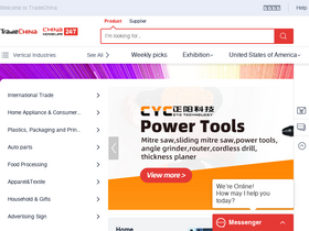 'tradechina.com' screenshot