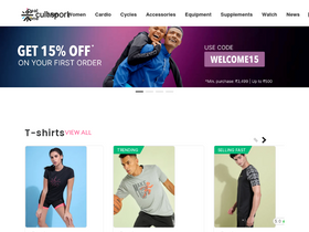 'cultsport.com' screenshot