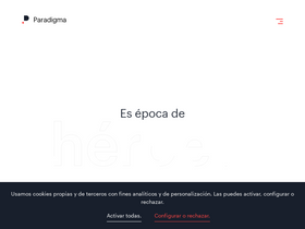 'paradigmadigital.com' screenshot