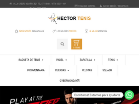 'hectortenis.com' screenshot