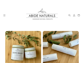 abidenaturals.com homepage screenshot