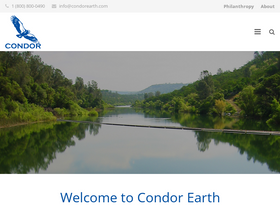 'condorearth.com' screenshot