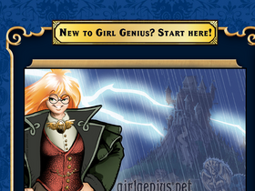'girlgeniusonline.com' screenshot