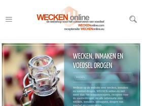 'weckenonline.eu' screenshot