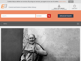 'ceeol.com' screenshot