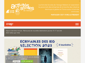'mesactivites-thionville.ccas.fr' screenshot