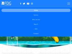 'fdg-entertainment.com' screenshot