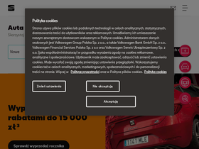 'seat-auto.pl' screenshot