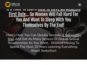 'saulisdating.com' screenshot