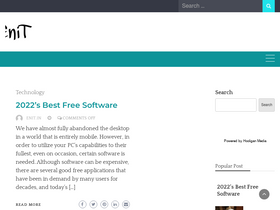'enit.in' screenshot