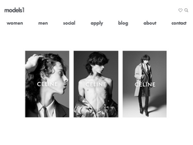 'models1.co.uk' screenshot
