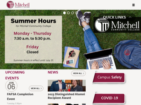 'mitchellcc.edu' screenshot
